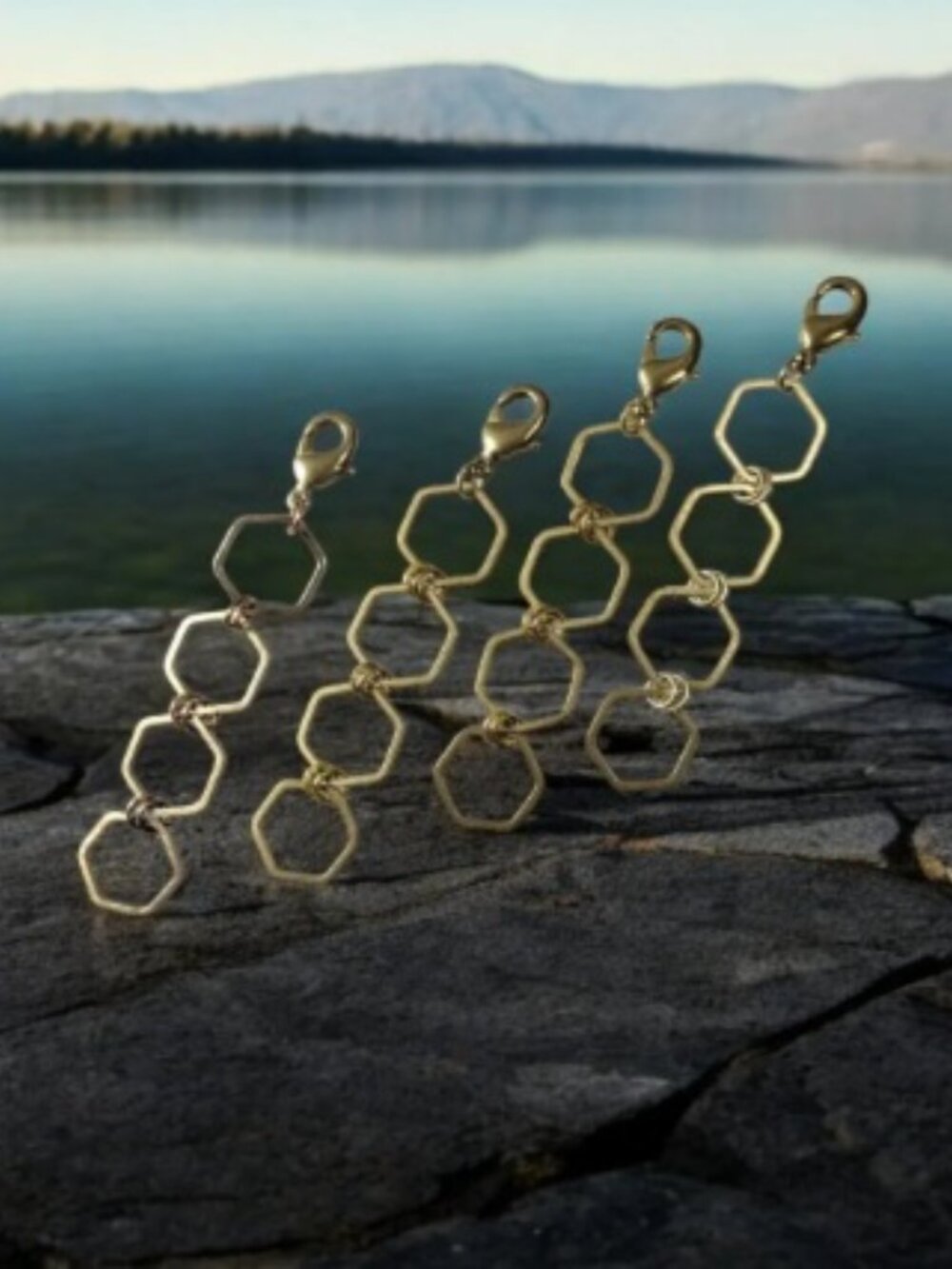 Gold Necklace Extender, 3 inch Chunky Chain, Adjustable